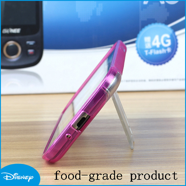 TPU Cell Phone Case with Holder for Samsung