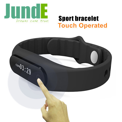 Waterproof Smart Fitness Wristband with Precision Sports Sensor and Accelerated Sensor