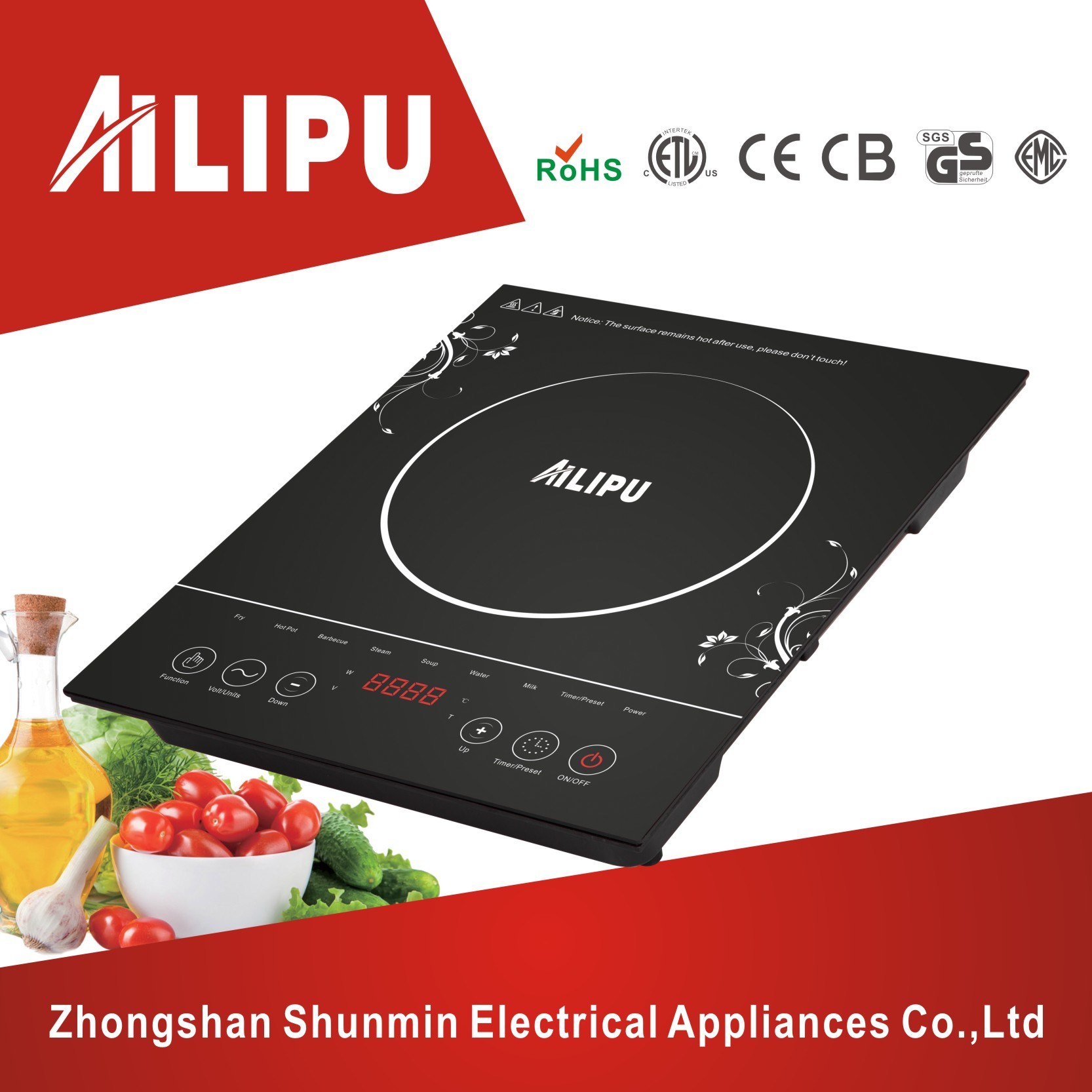 Single Plate CB Induction Stove/CE Induction Hob/Top Quality Induction Cooker