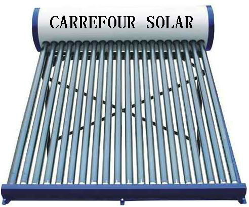 Low Pressure Solar Water Heater with Assistant Tank (Solar Geyser)