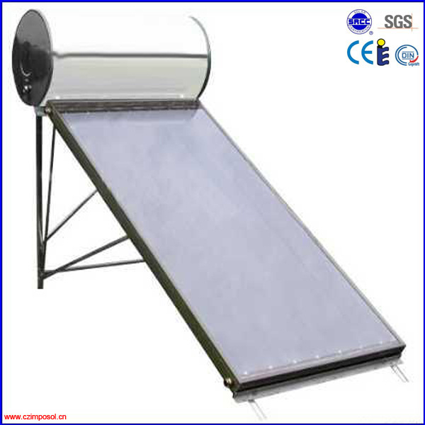 Low Pressure Flat Panel Solar Water Heater