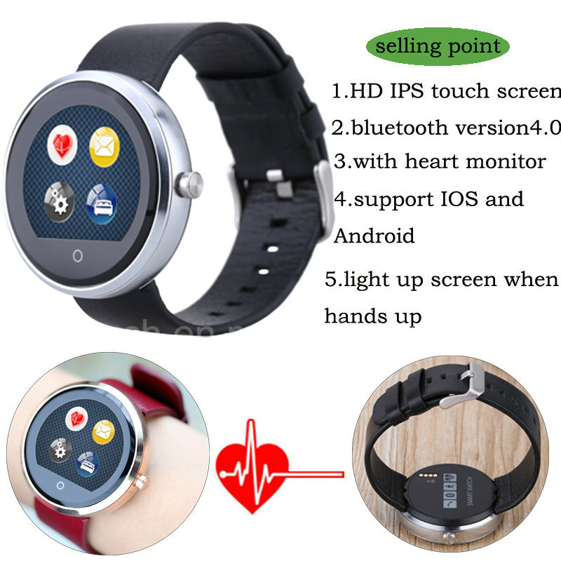 New Developed Smart Sport Wrist Watch for Ios and Android (D360 II)