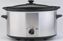 Oval Slow Cooker (SCO45-BS)