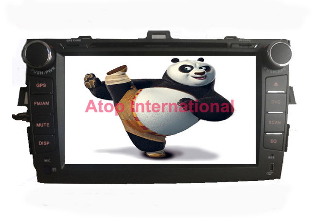 8 Car DVD GPS Player for Toyota Corolla