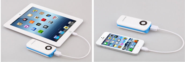 Factory Portable Power Bank for iPhone/iPad/ Other Phones (PB-08)
