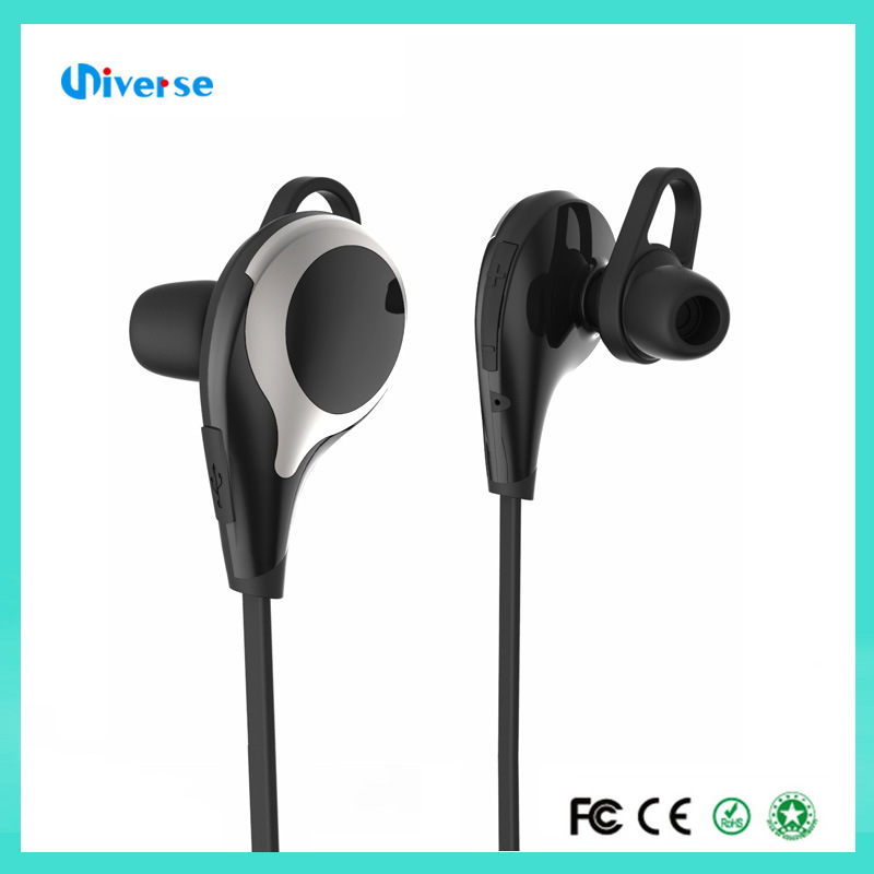 Sweatproof Sport Stereo Bluetooth Headsets Wireless with Microphone