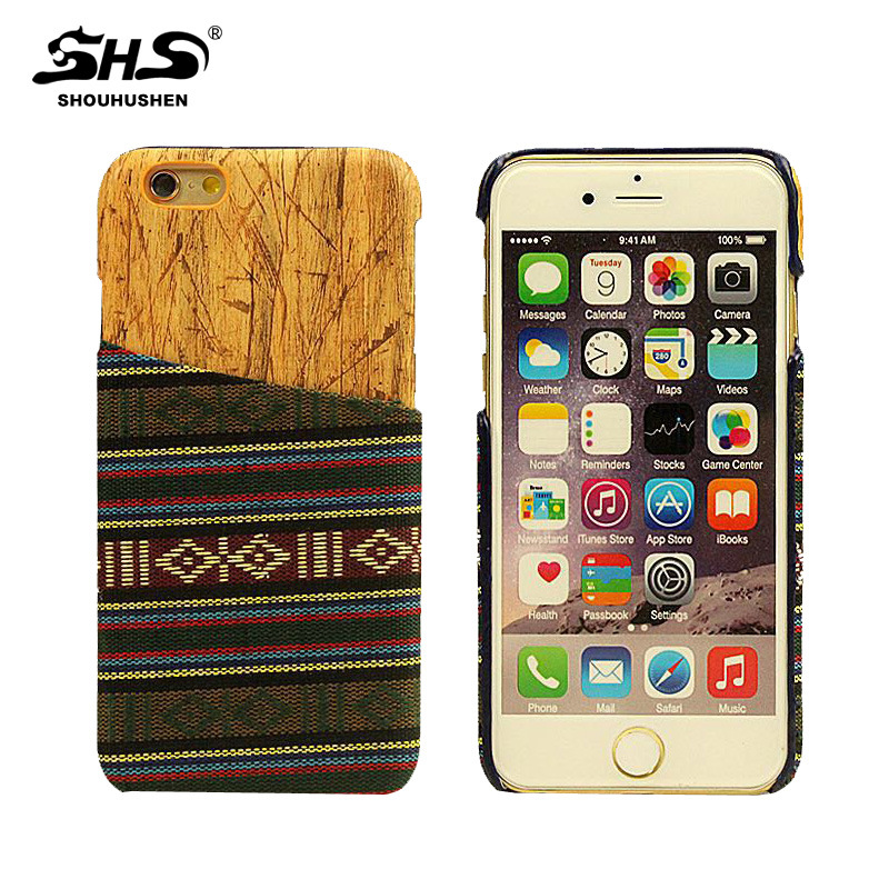 High Quality Wood Grain Phone Accessories