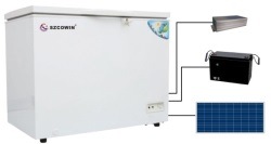 Solar Powered DC Freezer Refrigerator Fridge From China