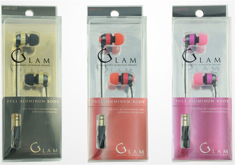 Metal Stereo Earphone with Mic