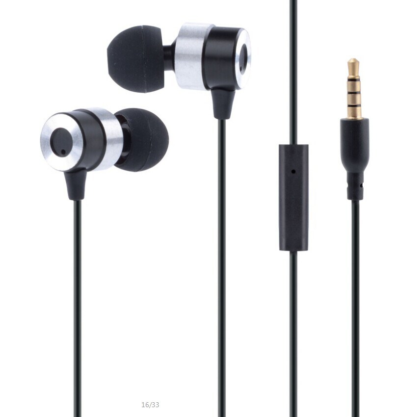 Stereo Metal Earphone for Mobile Phone (RH-K2871-001)