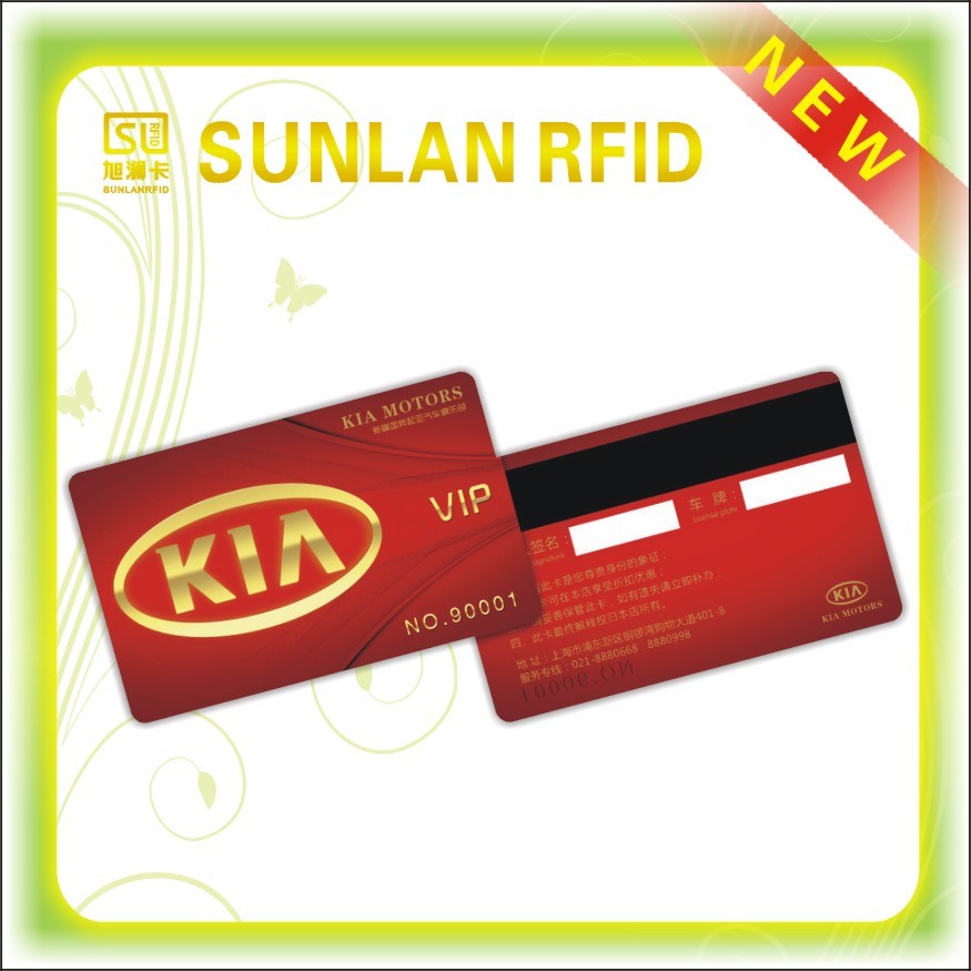 RFID 4100 Plastic Proximity Card with Loco Magnetic Stripe