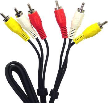 3RCA to 3RCA Audio and Video Cable