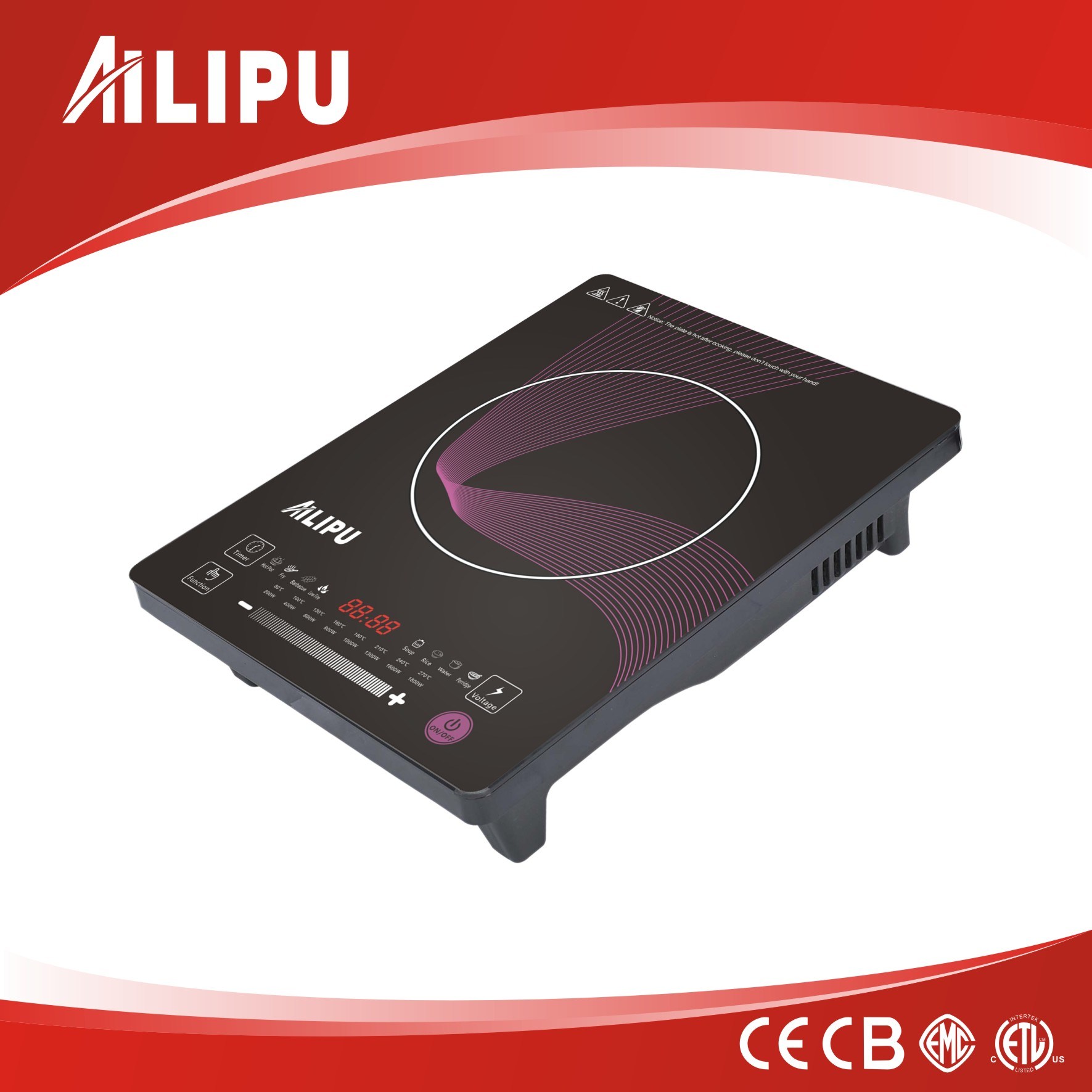 220V CB CE Certification Induction Cooker