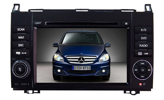 2 DIN Car DVD With GPS for Benz R300/R350 (TS7739)