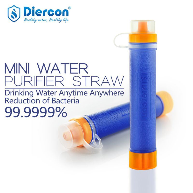 Life Saver Mini Water Purifier Straw Kit Personal Water Purifier