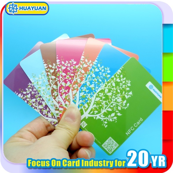 ISO18092 Preprinted Smart NFC Ntag216 Card for Cashless Payment