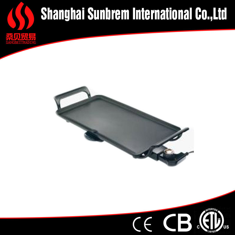 Non Stick Aluminum Electric Griddle Kitchen Equipment