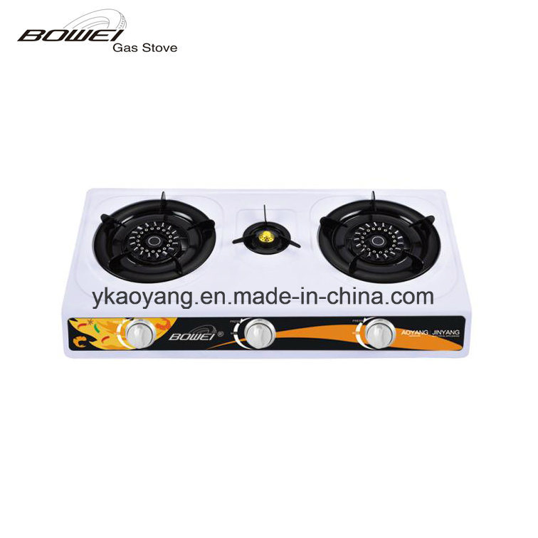 Restaurant Equipment Portable 3 Burner Gas Stove