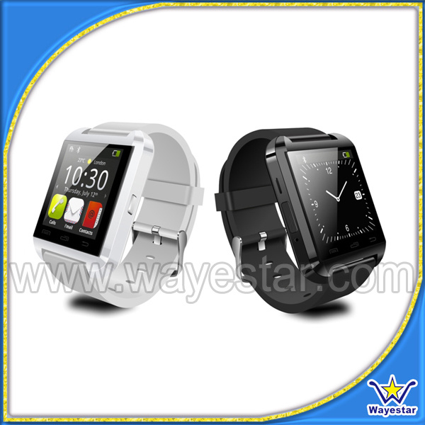 2015 Hot Smart Wrist Bluetooth Watch U8 with 1.44