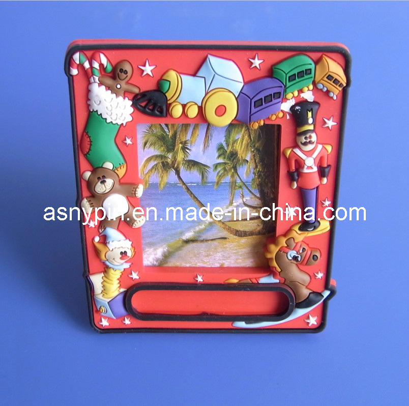 2012 Christmas Gifts Soft PVC Photo Frame (AS-CZ-PF-0702005)