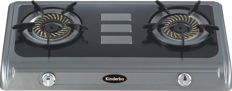 Auto Ignition Gas Cooker Stainless Steel Gas Stove Double Burner Gas Stove