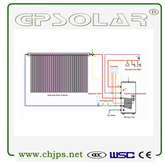 Pressurized Vacuum Tube Solar Water Heater