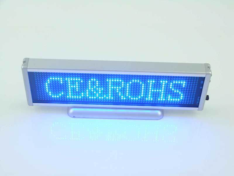 Blue Colour LED Desktop Display (BST-B1664AB)