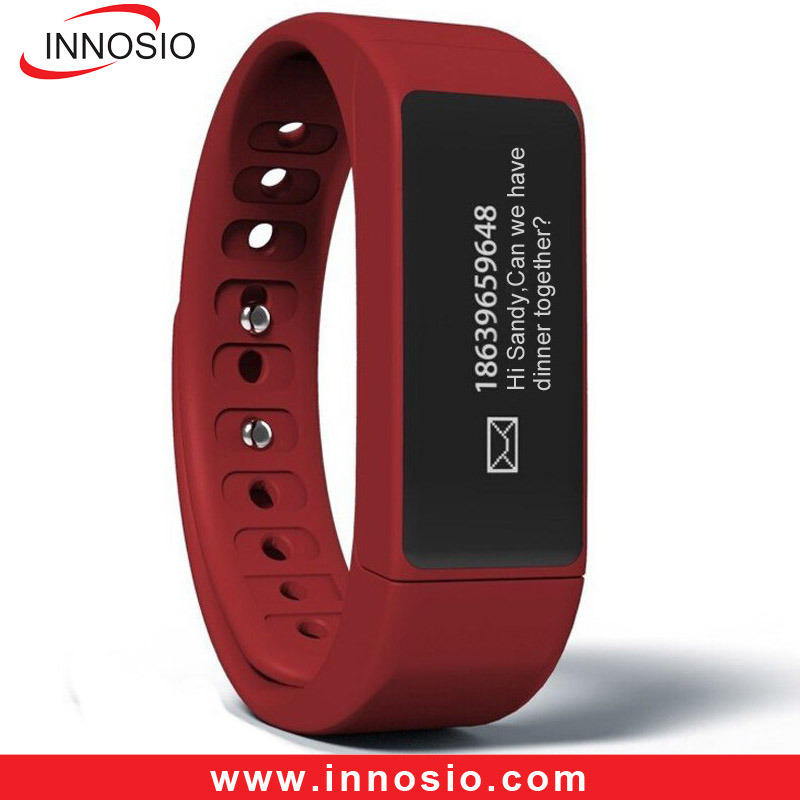 Bluetooth Sync Fitness Tracker Health Wristband Smart Bracelet Pedometer