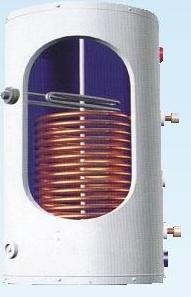 Copper Coil Solar Water Heater