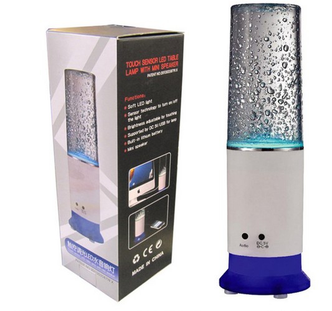 Portable Bluetooth Speaker, LED Mini Speaker, Water Dancing Speaker