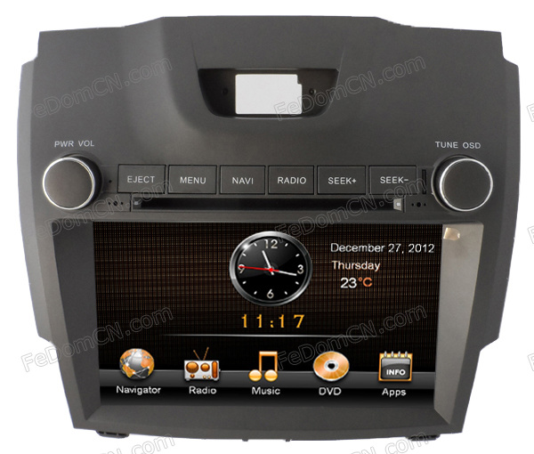 Car Stereo Radio DVD Player with GPS+Radio+Bluetooth+MP3+Touch Screen System for Chevrolet Colorado