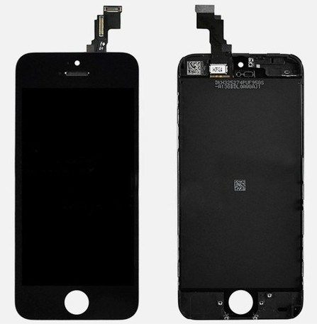 iPhone 5c LCD with Digitizer Assembly - Black - LCD Touch Screen