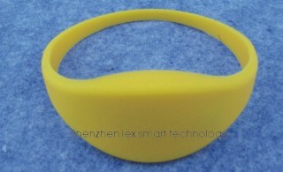 1k Byte 13.56MHz Silicone Rubber Bracelet Making