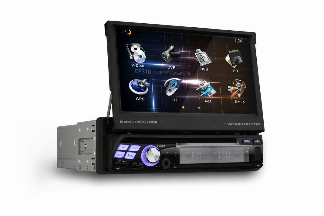 FM/USB/SD Car DVD Player, Auto DVD Player, One DIN Car DVD