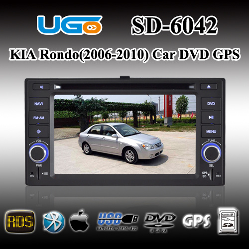 UGO Car DVD GPS Player for KIA Rondo (SD-6042)