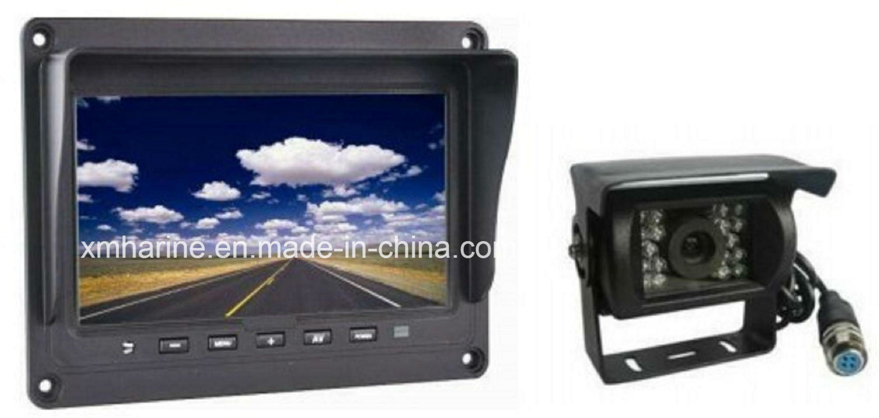 7 Inch Car Parking Sensor System with Rear View Camera