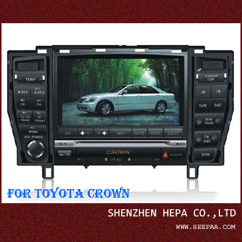 DVD Player for Toyota (Crown Royal) (HP-TC800Y)