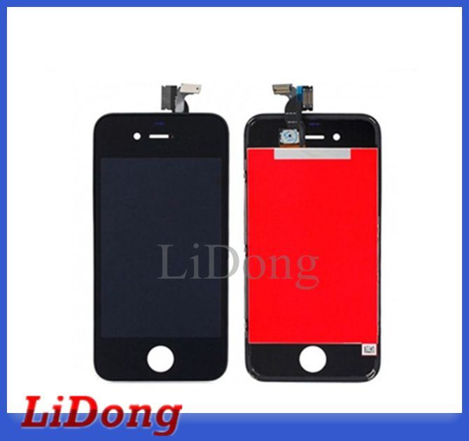Black Color Original Mobile Phone LCD for iPhone 4G