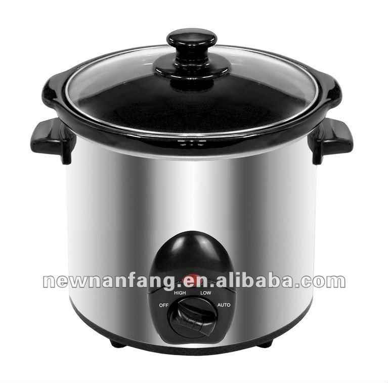 Electric Slow Cooker 3.0qt, 200W/Hotsale/CE/CB/GS/UL/RoHS/ETL/Sous Vide/Cookware/Home Appliance