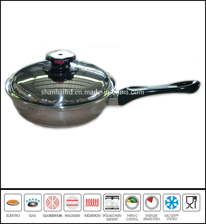 Stainless Steel Skew Body Skillet