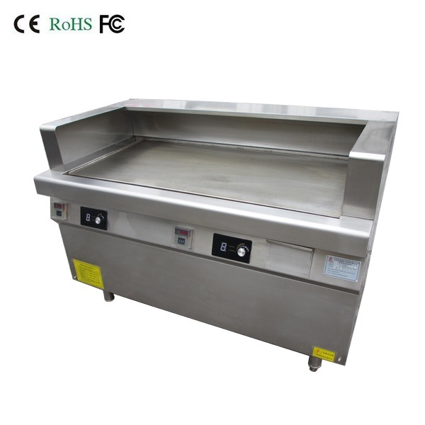 Stainless Steel Induction Griddle Frestanding Griddle for Restaurant