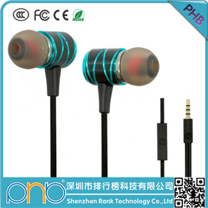 Top Sell Stereo Noise Cancelling Metal Earphone