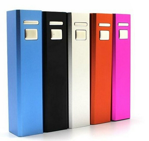 Aluminum-Square Portable Power Bank Mobile Phone Charger