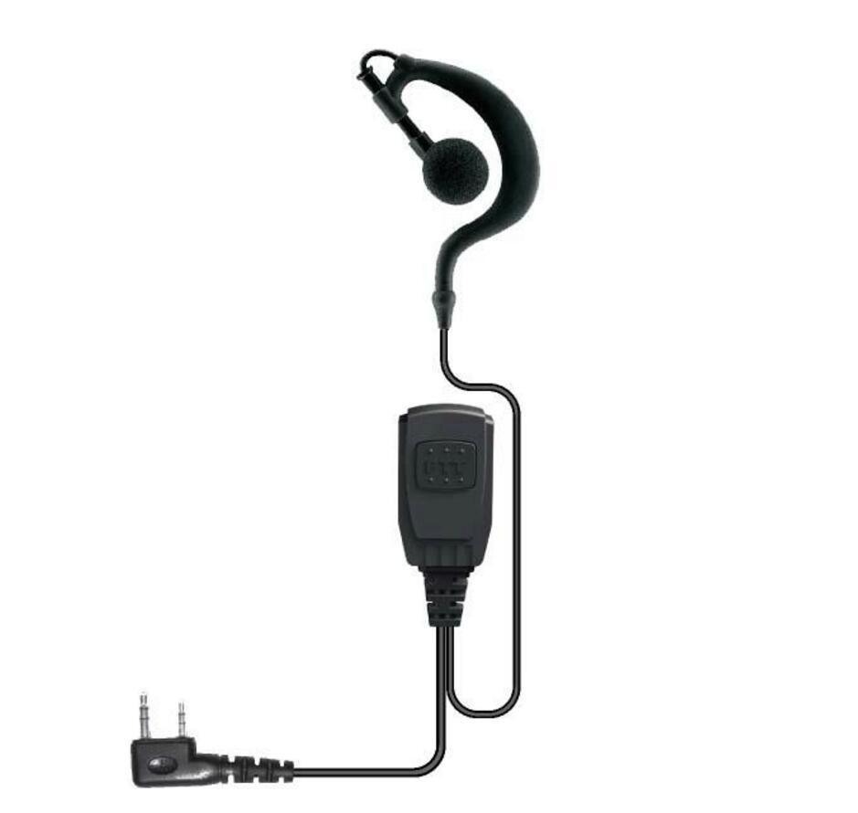 Portable Two-Way Radio Ear Hook Earphone Tc-P07h1