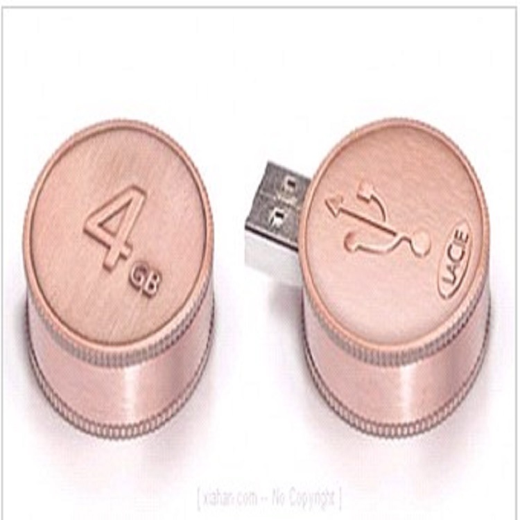 Hot Selling, 32MB-128GB Gold USB Flash Disk / USB Flash Drive