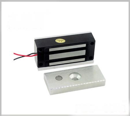 60kg (100Lbs) 12VDC or 24VDC Small Electromagnetic Magnetic Door Lock