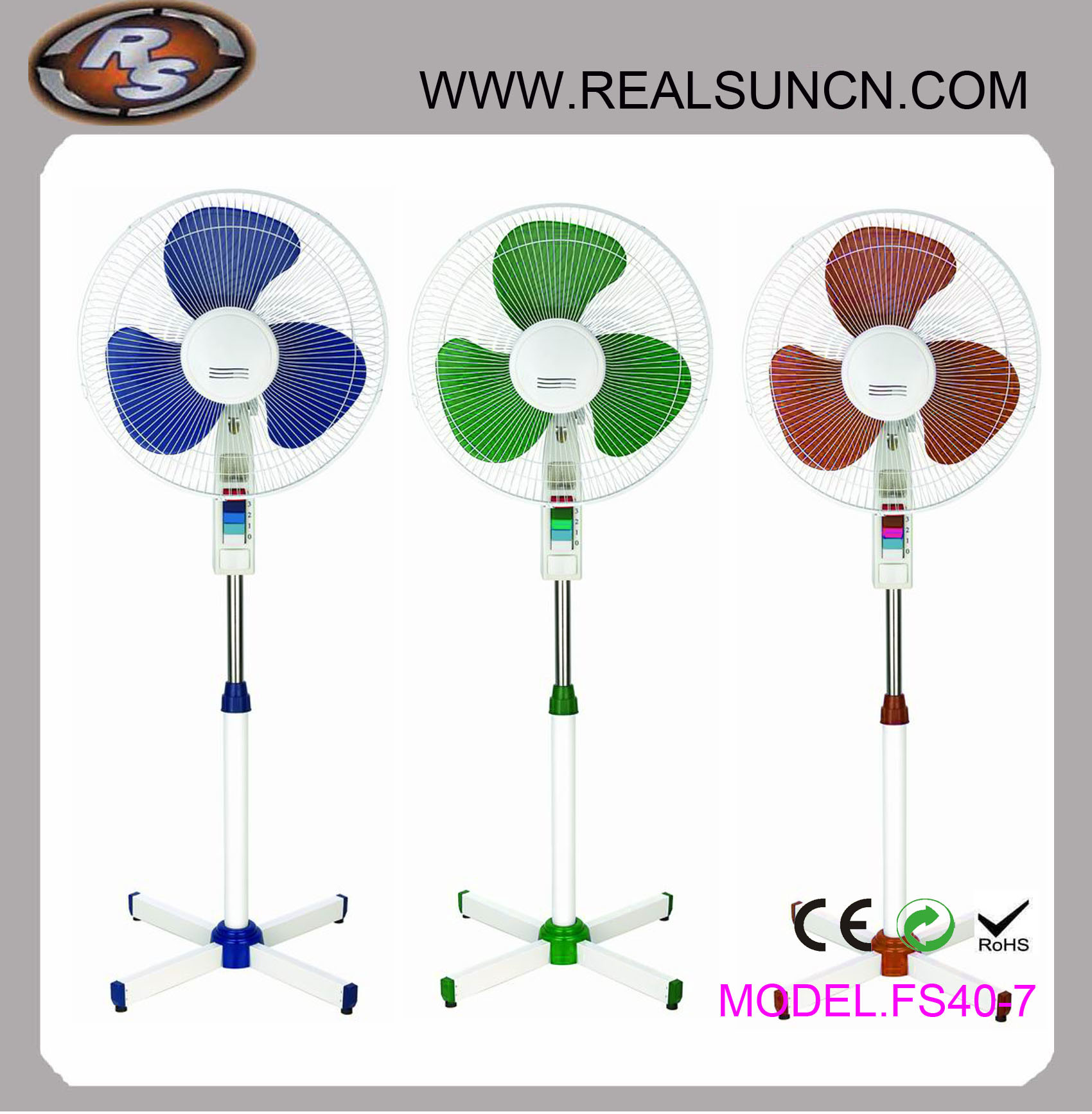 Stand Fan Pedestal Fan 16inch (FS40-7)