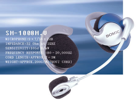 Headphone with Microphone SM-1008M.V