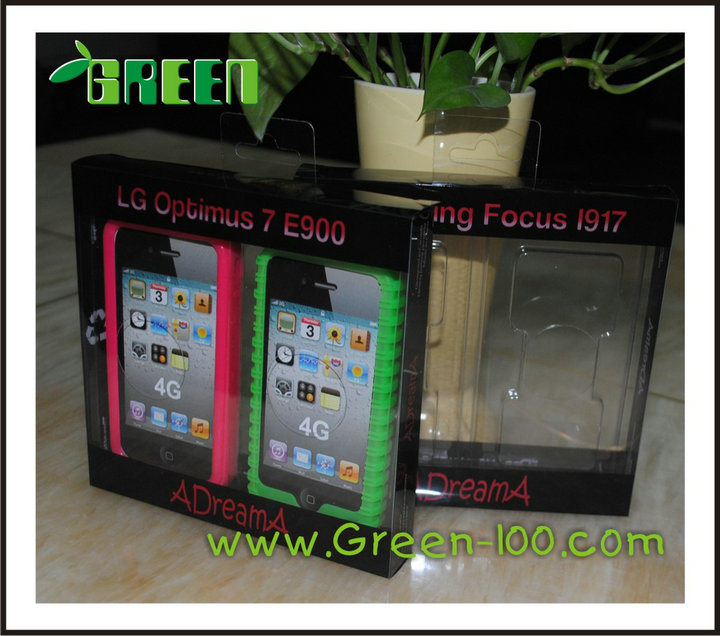 Plastic Packaging Box for Mobile Phone Case (K-9)