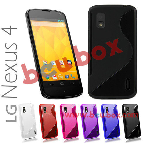 Slim Fit S Line Flexible TPU Case for Google Nexus 4 Smart Phone Google Nexus 4 Smart Phone LG E960